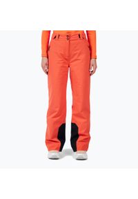 Spodnie narciarskie damskie Rossignol Strawpile Insulated. Kolor: pomarańczowy. Sezon: zima. Sport: narciarstwo #1