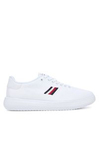 TOMMY HILFIGER - Sneakersy Tommy Hilfiger. Kolor: biały
