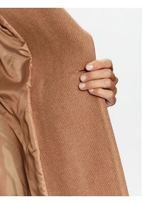 Rinascimento Płaszcz wełniany CFC0114942003 Brązowy Regular Fit. Kolor: brązowy. Materiał: wełna, syntetyk