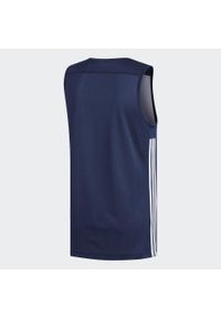 Adidas - 3G Speed Reversible Jersey. Kolor: biały, niebieski, wielokolorowy. Materiał: jersey, poliester #2