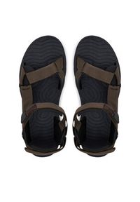 Jack Wolfskin Sandały Lakewood Ride Sandal M 4019021 Brązowy. Kolor: brązowy. Materiał: materiał #4