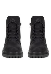 Rieker Trzewiki Y3163-00 Czarny. Kolor: czarny. Materiał: materiał #5