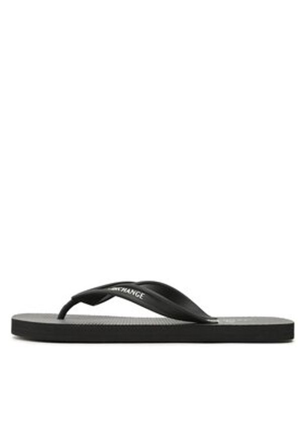 Armani Exchange Japonki XUQ002 XV676 00002 Czarny. Kolor: czarny. Materiał: syntetyk