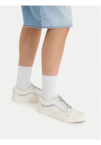 Vans Tenisówki Old Skool VN000D6WC9F1 Écru. Kolor: kremowy. Materiał: skóra, zamsz #7