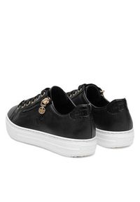 Rieker Sneakersy L59L1-01 Czarny. Kolor: czarny. Materiał: skóra #5