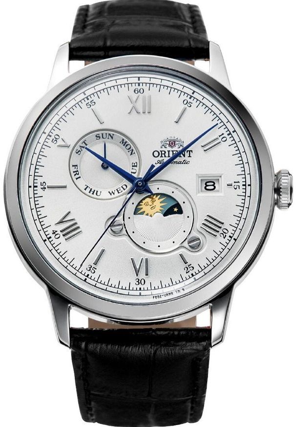 orient - Zegarek Orient Zegarek męski Orient RA-AK0802S30B czarny. Kolor: czarny