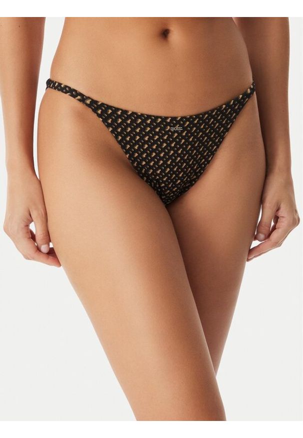 BOSS Dół od bikini 50561379 Czarny. Kolor: czarny. Materiał: syntetyk