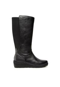 Go Soft Kozaki WI23-WARUNA-06 Czarny. Kolor: czarny. Materiał: skóra #1