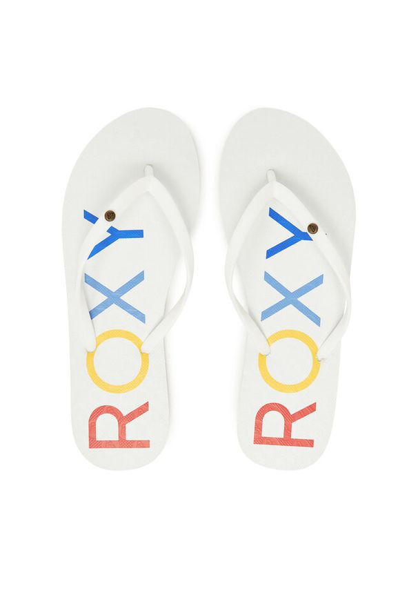 Japonki Roxy. Kolor: biały