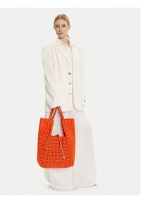 Gianni Chiarini Torebka Ava BS 11568 WVNG Koralowy. Kolor: pomarańczowy. Materiał: skórzane
