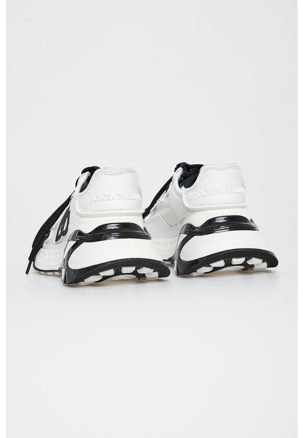 Dolce & Gabbana - Sneakersy damskie skórzane DOLCE & GABBANA. Materiał: skóra