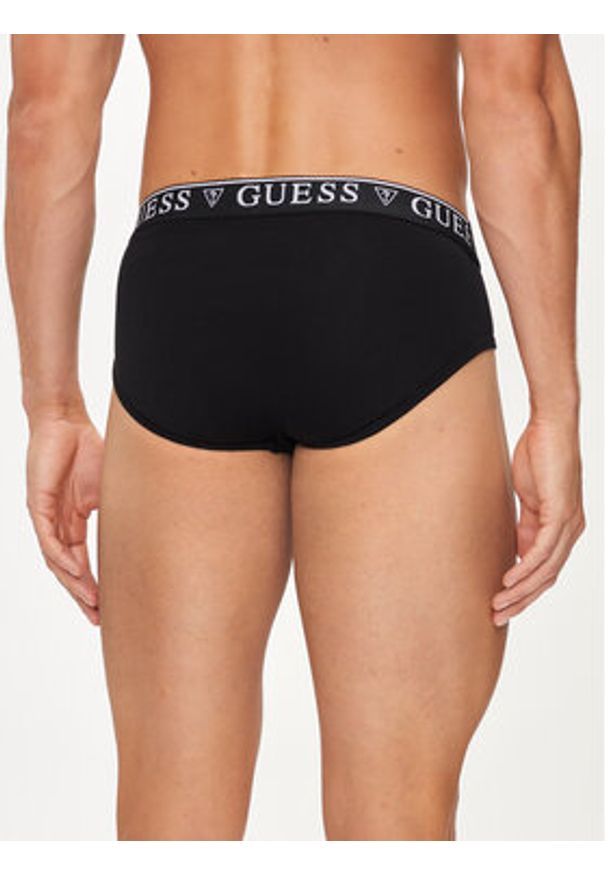 Guess Komplet 5 par slipów U4YG20 K6YW1 Czarny. Kolor: czarny. Materiał: bawełna