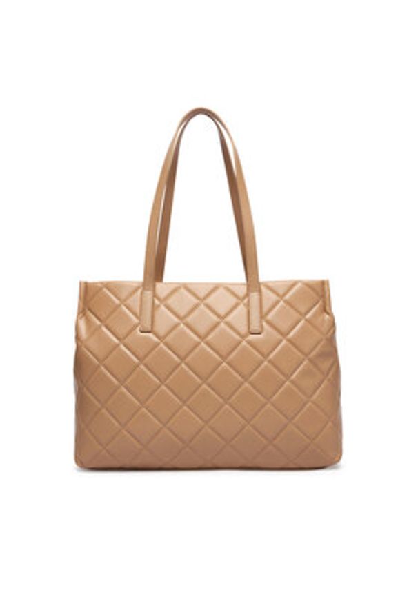 VALENTINO - Valentino Torebka Ocarina VBS3KK10R Beżowy. Kolor: beżowy. Materiał: skórzane