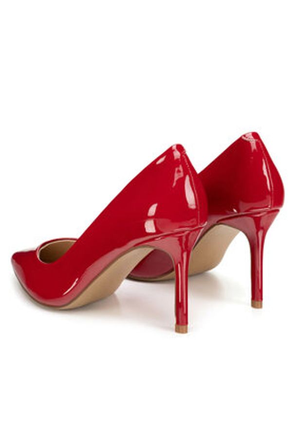 Jenny Fairy Szpilki WFA3006-1 Czerwony. Kolor: czerwony. Materiał: skóra. Obcas: na szpilce