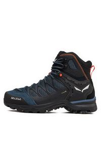 Salewa Trekkingi Ms Mnt Trainer Lite Mid Gtx GORE-TEX 61359-8769 Granatowy. Kolor: niebieski. Materiał: materiał. Technologia: Gore-Tex. Sport: turystyka piesza #6