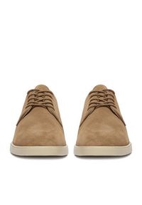 Gino Rossi - GINO ROSSI Półbuty CEO-MASSI-06 MI08 Beżowy. Kolor: beżowy. Materiał: zamsz, skóra #9