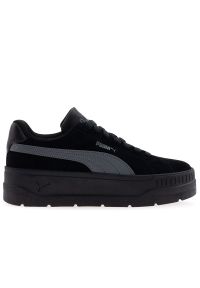 Buty damskie Puma Karmen Classic ESD 40729701 - czarne. Okazja: na co dzień. Kolor: czarny. Materiał: skóra, zamsz, guma. Szerokość cholewki: normalna #1