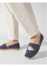 Lacoste Espadryle Uhabia 123 1 Cma 745CMA0020J18 Granatowy. Kolor: niebieski. Materiał: materiał