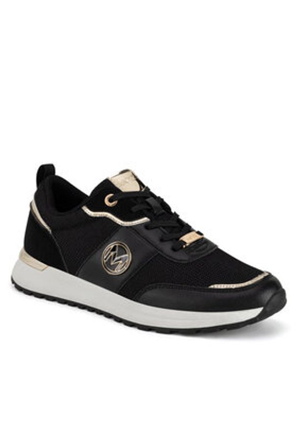 MEXX Sneakersy MI001013651W Czarny. Kolor: czarny. Materiał: materiał, syntetyk