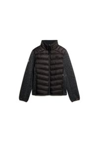 Kurtka puchowa Superdry Sports. Kolor: czarny. Materiał: puch #1