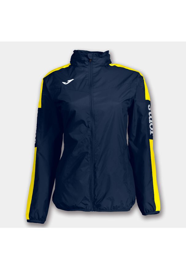 Damska kurtka Joma Championschip IV – granat/żółty, 2XS. Kolor: żółty, niebieski, wielokolorowy