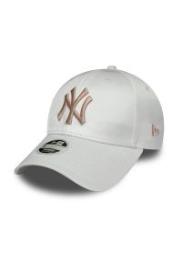 New Era - NEW ERA NEW YORK YANKEES SATIN 9FORTY > 12040385. Materiał: poliester, satyna. Wzór: aplikacja #1