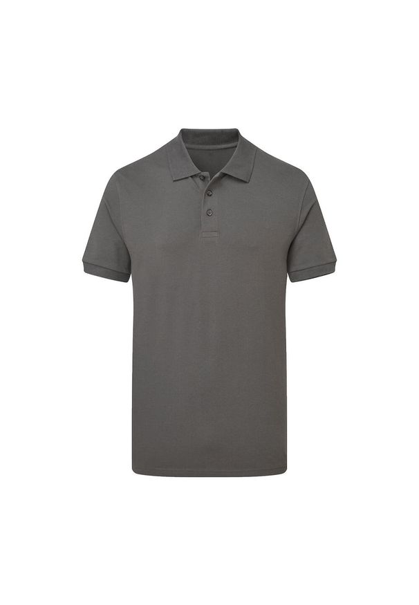 SG - Męska Koszulka Polo Signature Stretch Bez Metki. Typ kołnierza: polo. Kolor: wielokolorowy, szary, brązowy