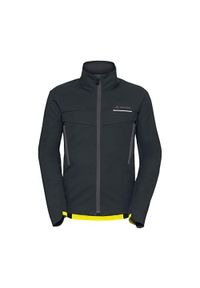 Kurtka turystyczna męska Vaude Larrau Softshell. Kolor: czarny. Materiał: softshell