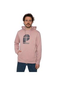 Bluza z kapturem Protest Classic Logo. Typ kołnierza: kaptur. Kolor: wielokolorowy, fioletowy, różowy #1