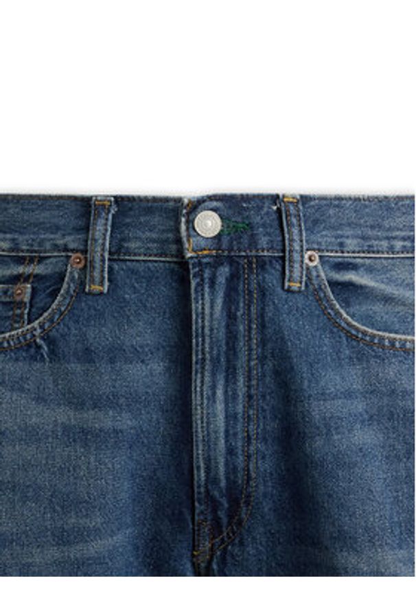 Polo Ralph Lauren Szorty jeansowe 710P08147001 Niebieski Regular Fit. Kolor: niebieski. Materiał: bawełna