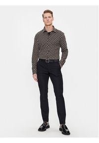 BOSS - Boss Koszula C-Hal-Kent-C1-223 50508833 Beżowy Slim Fit. Typ kołnierza: kołnierzyk klasyczny. Kolor: beżowy. Materiał: bawełna