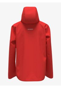 Kurtka z membraną męska Mammut Crater Light HS Hooded Jacket. Kolor: czerwony