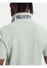 Guess Polo Z5YP02 K9WF1 Zielony Regular Fit. Typ kołnierza: polo. Kolor: zielony. Materiał: bawełna #5