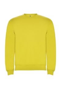 ROLY - Bluza Unisex Dla Dorosłych Clasica Z Okrągłym Dekoltem. Kolor: żółty