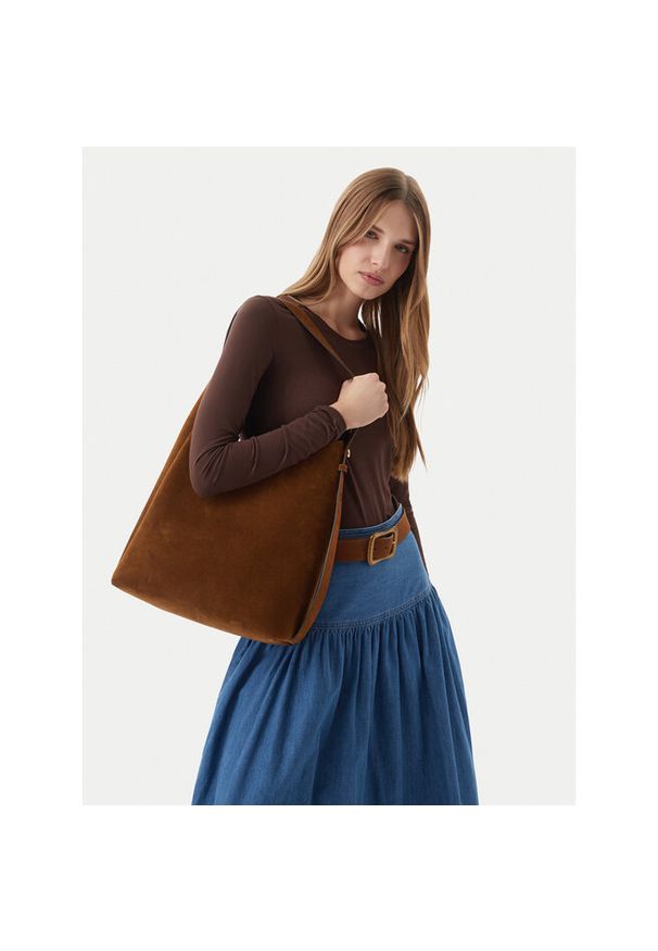 Torebka Tory Burch. Kolor: brązowy