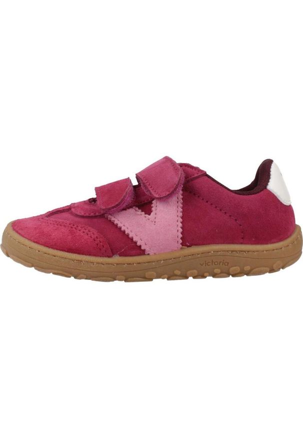 Buty VICTORIA 1370120V Rose. Okazja: na co dzień. Kolor: różowy. Materiał: tkanina, skóra