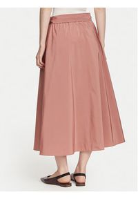 Weekend Max Mara Spódnica midi Alpaca 2625106041 Brązowy Regular Fit. Kolor: brązowy. Materiał: bawełna #4