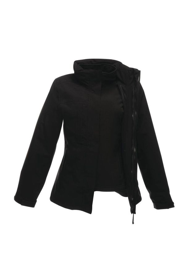 Regatta - Damska Kurtka 3 W 1 Kingsley. Kolor: czarny. Sport: turystyka piesza