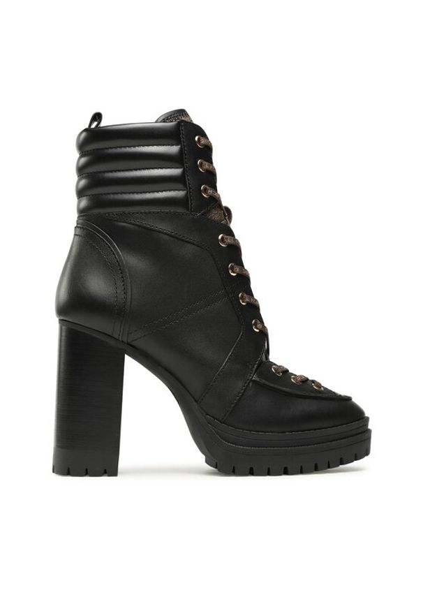 MICHAEL Michael Kors Botki Yvonne Bootie 40F3YVHE6L Czarny. Kolor: czarny. Materiał: skóra