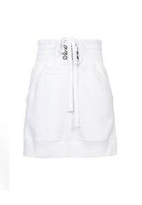 ROBERT KUPISZ - Biała spódnica ORIENT MONSHO. Kolor: biały. Materiał: bawełna. Wzór: nadruk #5