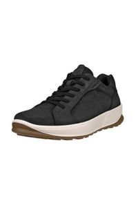 ecco - Buty do chodzenia męskie Ecco Byway 2.0 Low Lea. Kolor: czarny. Materiał: skóra. Szerokość cholewki: normalna. Sport: turystyka piesza