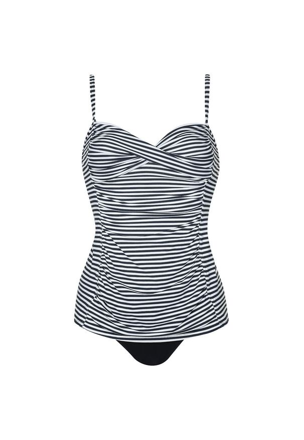 SUNFLAIR - Tankini Basic. Kolor: czarny. Materiał: elastan, poliamid