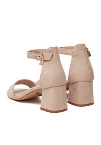 DeeZee Sandały 5250-1 Beżowy. Kolor: beżowy. Materiał: materiał #3