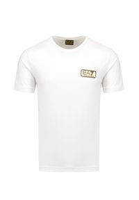 EA7 Emporio Armani - T-shirt EA7 EMPORIO ARMANI. Materiał: bawełna. Wzór: aplikacja. Styl: sportowy