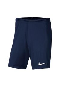 Nike - Męskie Spodenki Dry Park III. Kolor: niebieski. Sport: turystyka piesza #1