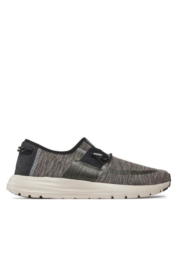 Hey dude - Hey Dude Półbuty Sirocco Dual Knit 40184-030 Szary. Kolor: szary. Materiał: materiał