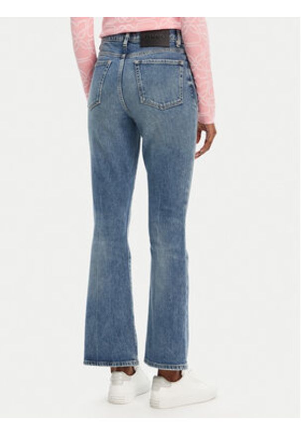 Hugo - HUGO Jeansy Geflare_2 50541493 Niebieski Skinny Fit. Kolor: niebieski