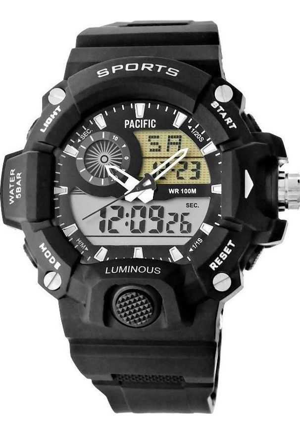 NoName - Zegarek Zegarek Męski Pacific 340AD-1 5BAR Unisex