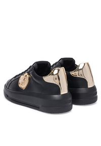Love Moschino - LOVE MOSCHINO Sneakersy JA15235G1PIAR00A Czarny. Kolor: czarny. Materiał: skóra #6