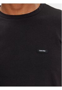 Calvin Klein T-Shirt K10K112724 Czarny Slim Fit. Kolor: czarny. Materiał: bawełna #3
